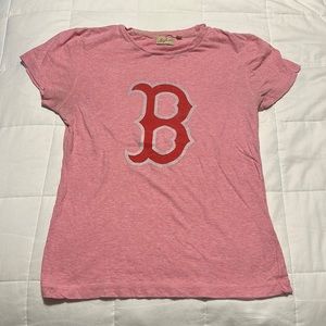 Pink Boston Red Sox Tee